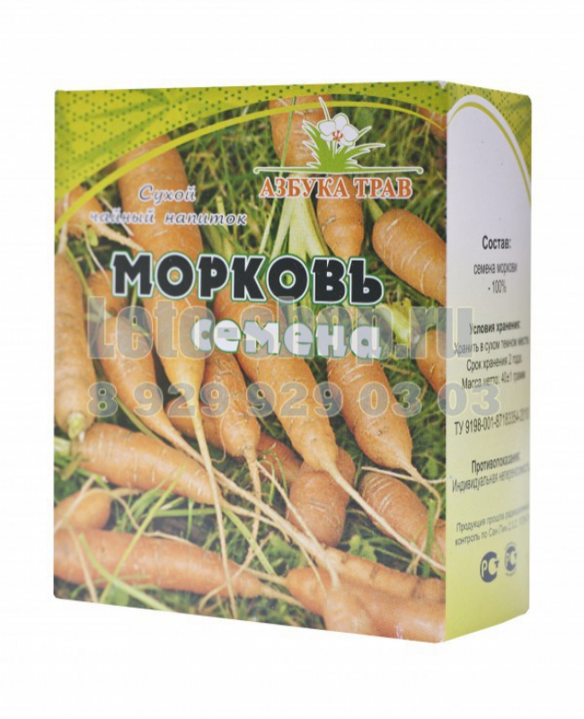 Купить семена дикой моркови